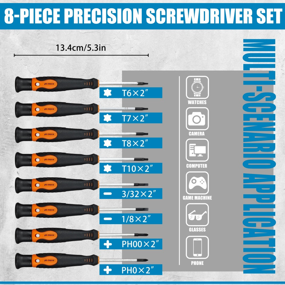 118-Piece Magnetic Screwdriver Set