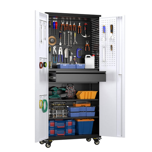 Tool cabinet for tools and equipment