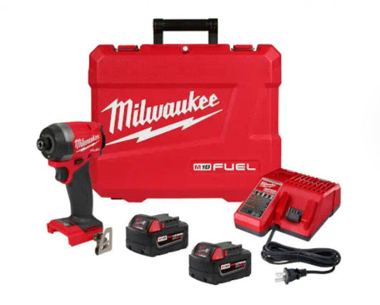 Milwaukee M18 FUEL™ 1/4" Hex Impact Driver Kit