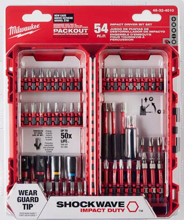 Milwaukee SHOCKWAVE Impact Duty™ Driver Bit Set - 54pc