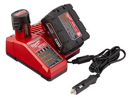 Milwaukee M18/M12 Vehicle Charger, 12v