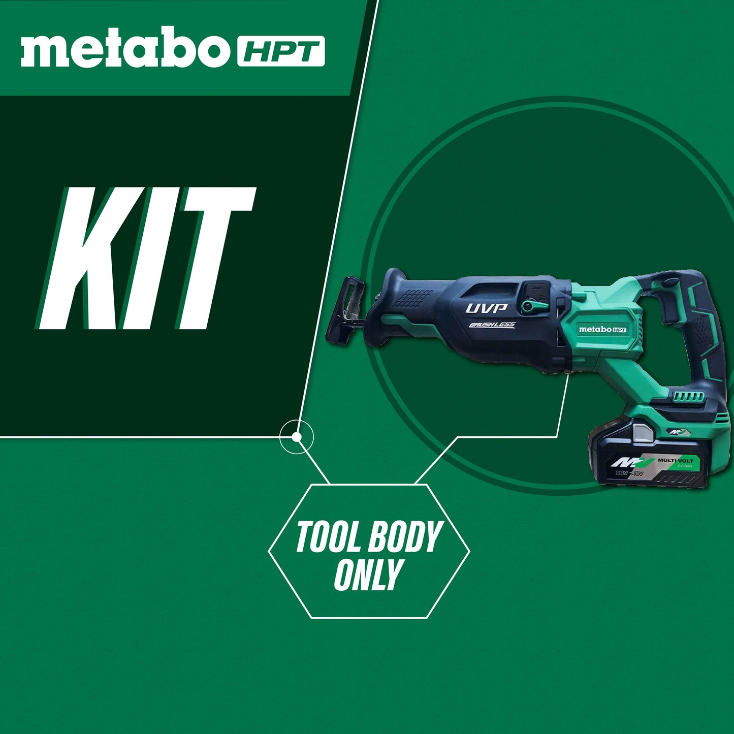 Metabo HPT CR36DAQ4M Brushless Reciprocating saw (Bare Tool)