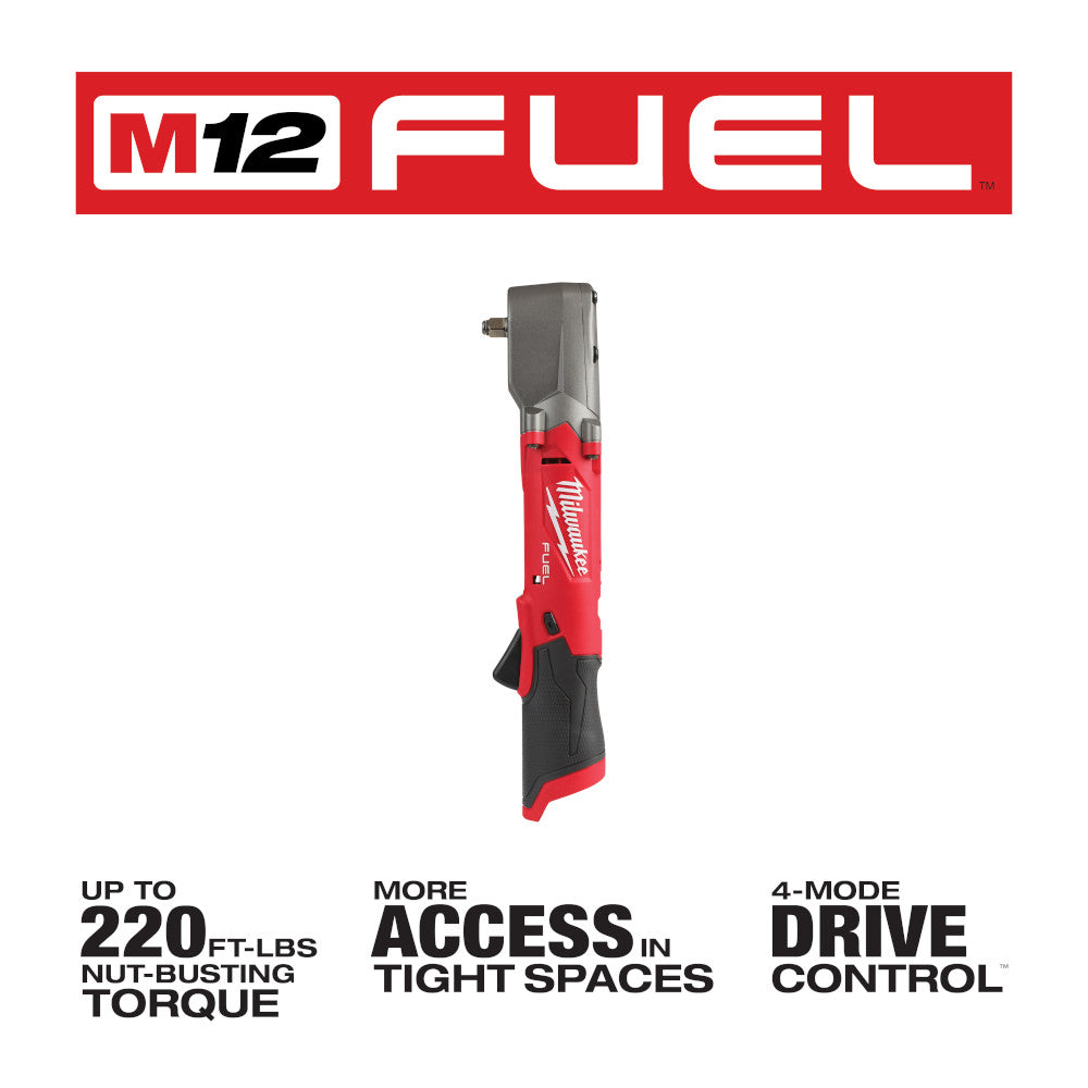 Milwaukee M12 FUEL™ 3/8" Right Angle Impact Wrench (Tool Only)