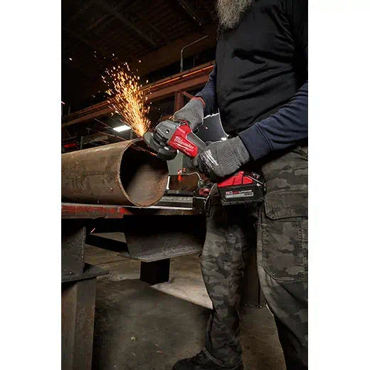 Milwaukee M18 FUEL™ 4-1/2" / 5" Braking Grinder Paddle Switch, No-Lock (Tool Only)