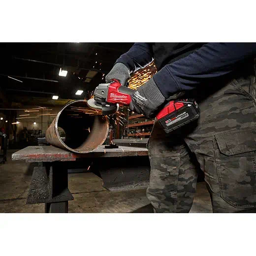 Milwaukee M18 FUEL™ 4-1/2" / 5" Braking Grinder Paddle Switch, No-Lock (Tool Only)
