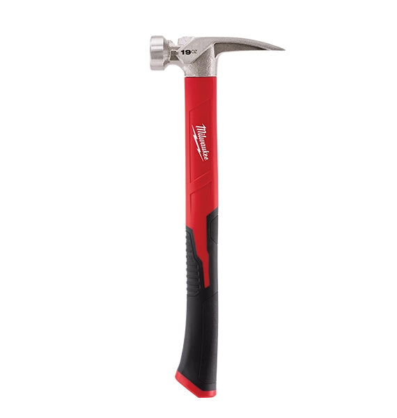 Milwaukee 19oz Smooth Face Poly/Fiberglass Handle Hammer
