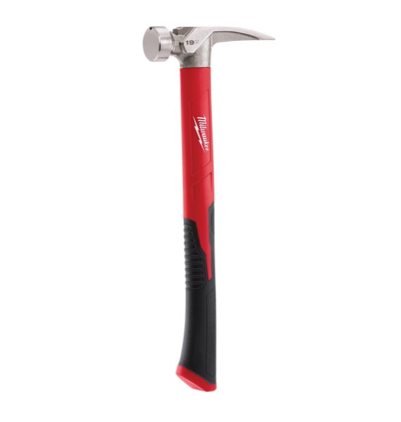 Milwaukee 19oz Smooth Face Poly/Fiberglass Handle Hammer