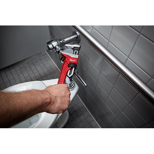 Milwaukee 12" Smooth Jaw Pipe Wrench
