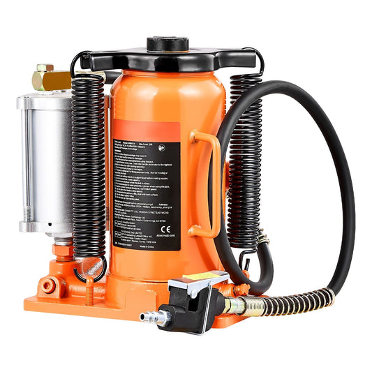 Air Hydraulic Bottle Jack 20 Ton Capacity Heavy Duty Bottle Jack