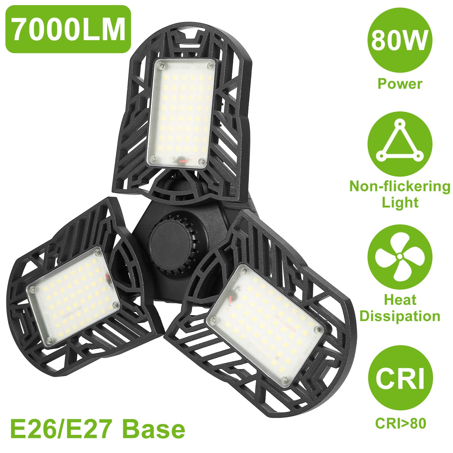 LED light fixture with specifications