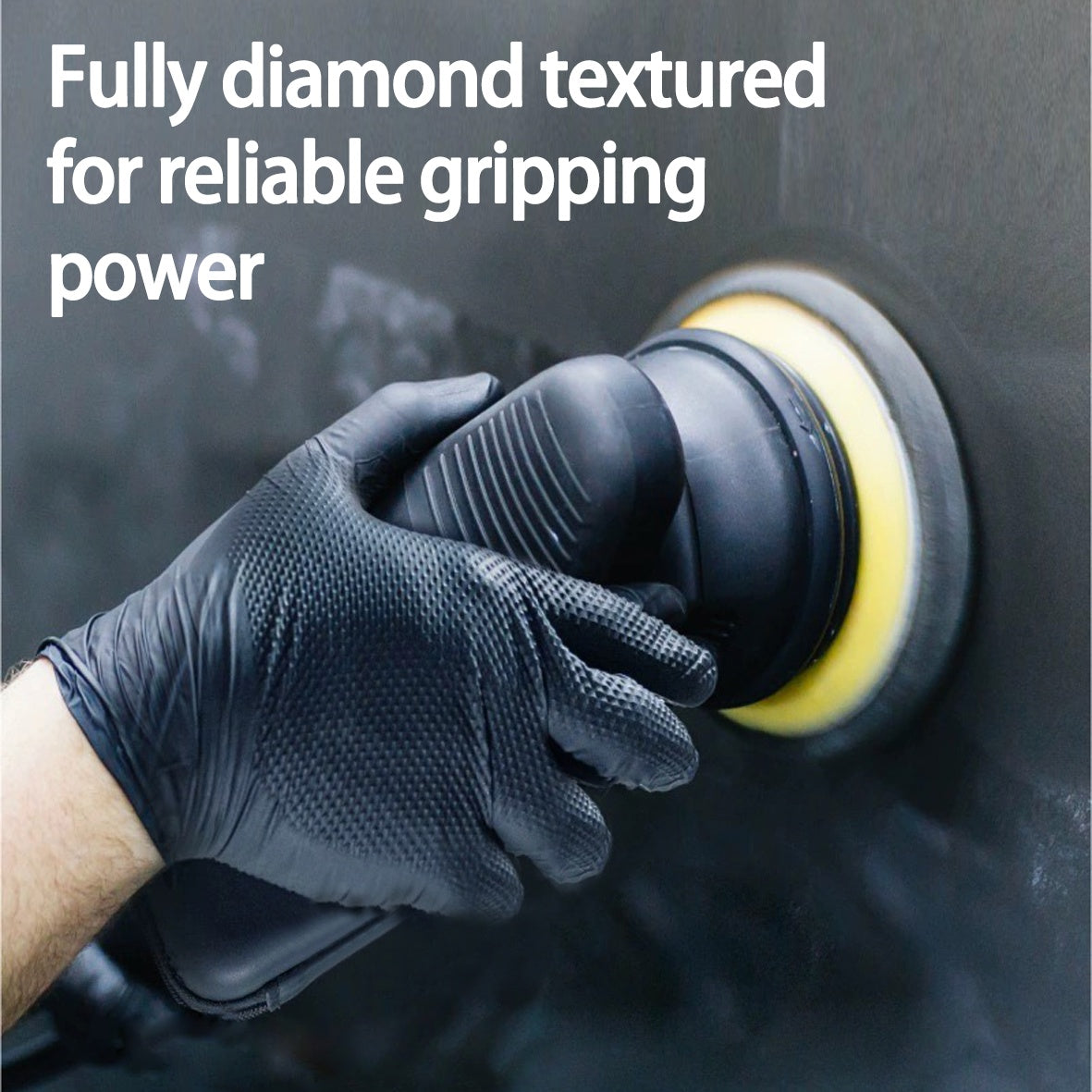 Thick Anti Slip Gloves GP66 Black