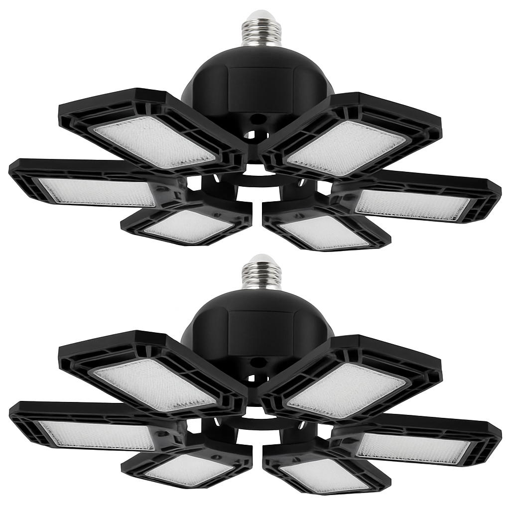 Garage Lights Deformable LED Shop Light with Blades