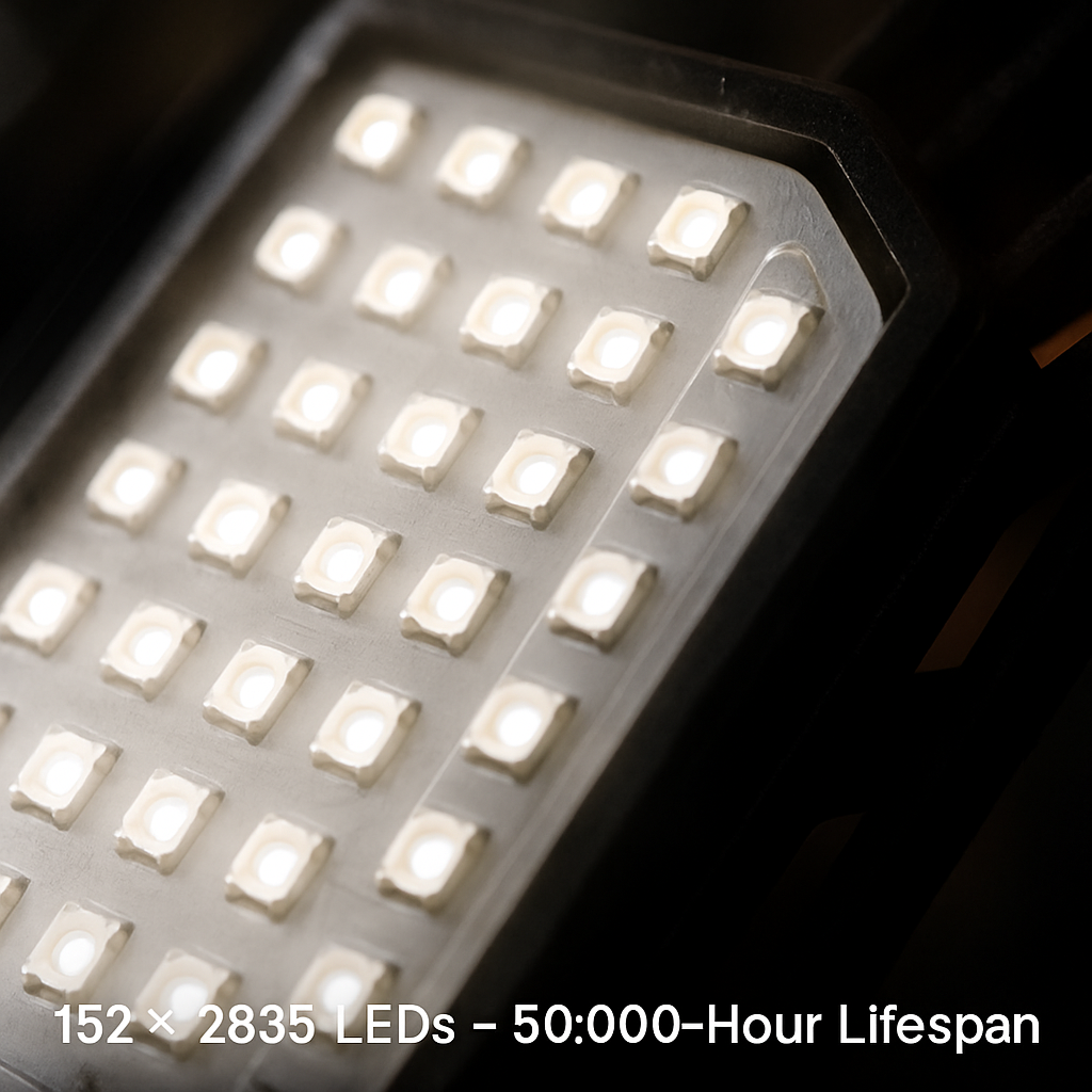 Garage Lights Deformable LED Shop Light with Blades