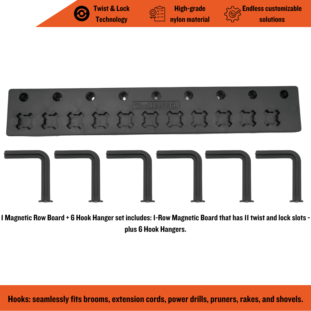 Magnetic Hook Vertical Hangers