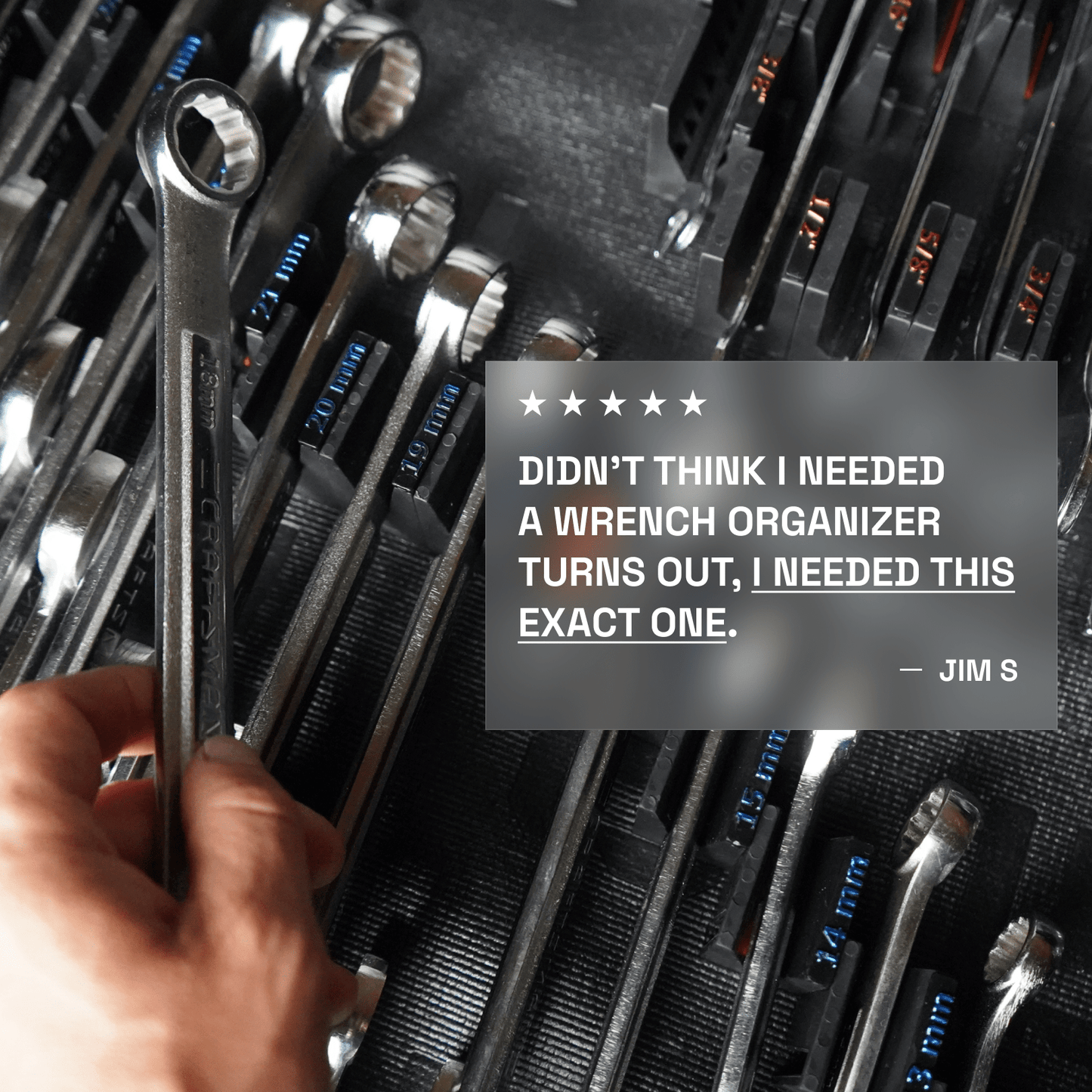 Wrench Organizers - Vertical